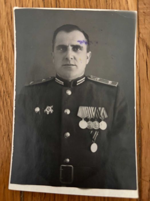 Zdjęcie podpułkownika Armii ZSRR B. A. Krinickiego, 1953 (1740)