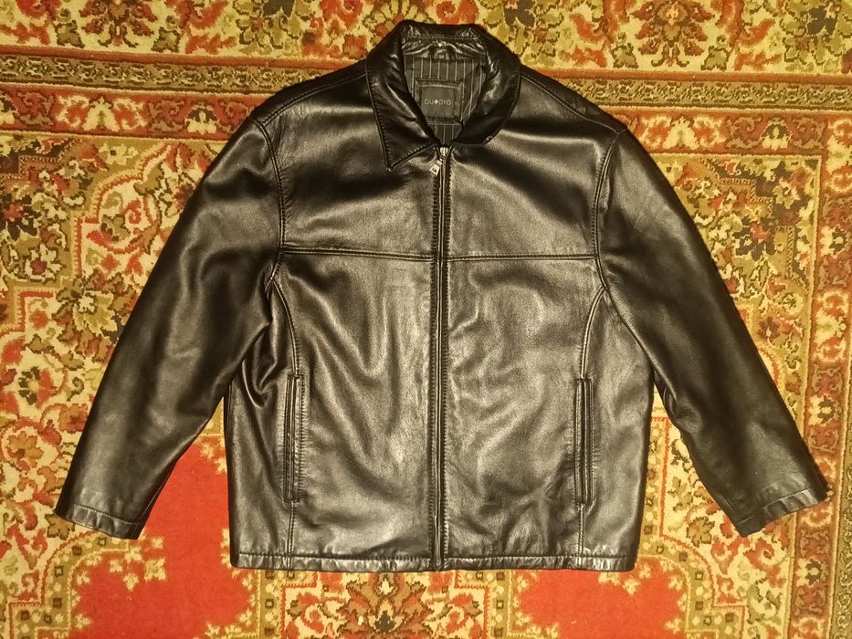 Шкіряна куртка чоловіча