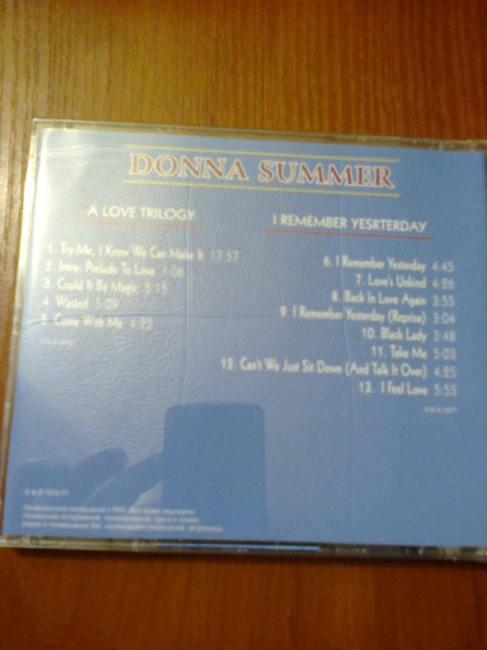 Donna Summer 3CD 6 Альбомов