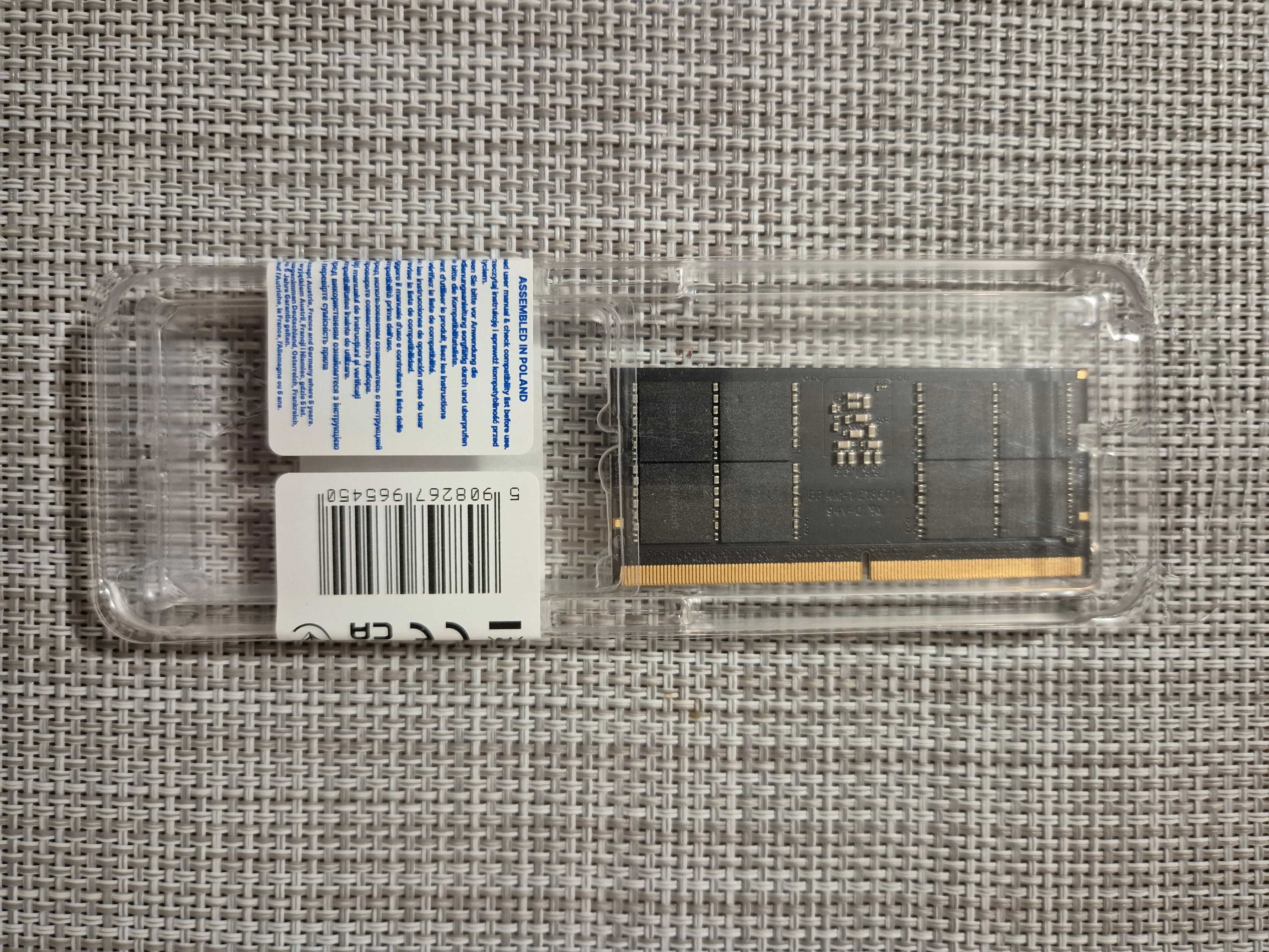 Pamięć 32 GB DDR5 5600  Goodram do laptopa