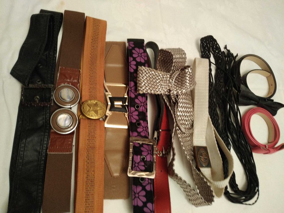 ремни женские и мужские