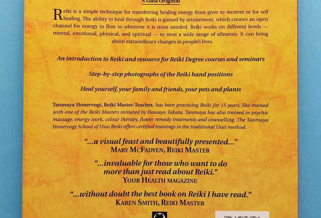 Livro "Reiki - Healing and Harmony Through the Hands"