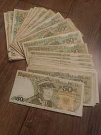 Banknoty PRL 50zl- 50sztuk