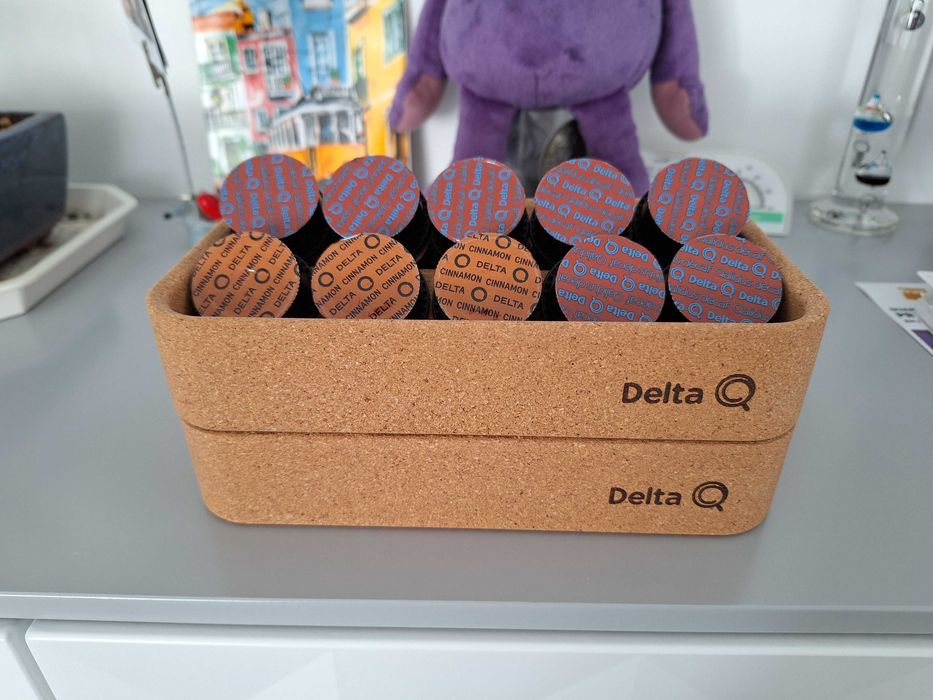 Suporte Cápsulas Café Delta cortiça