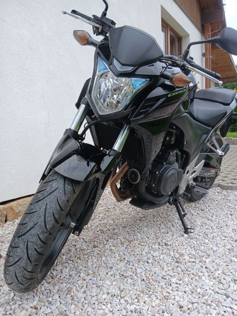 Honda cb500fa cb500f na A2 jak nowa 18tys km 35kw ABS cbf 500 hornet )
