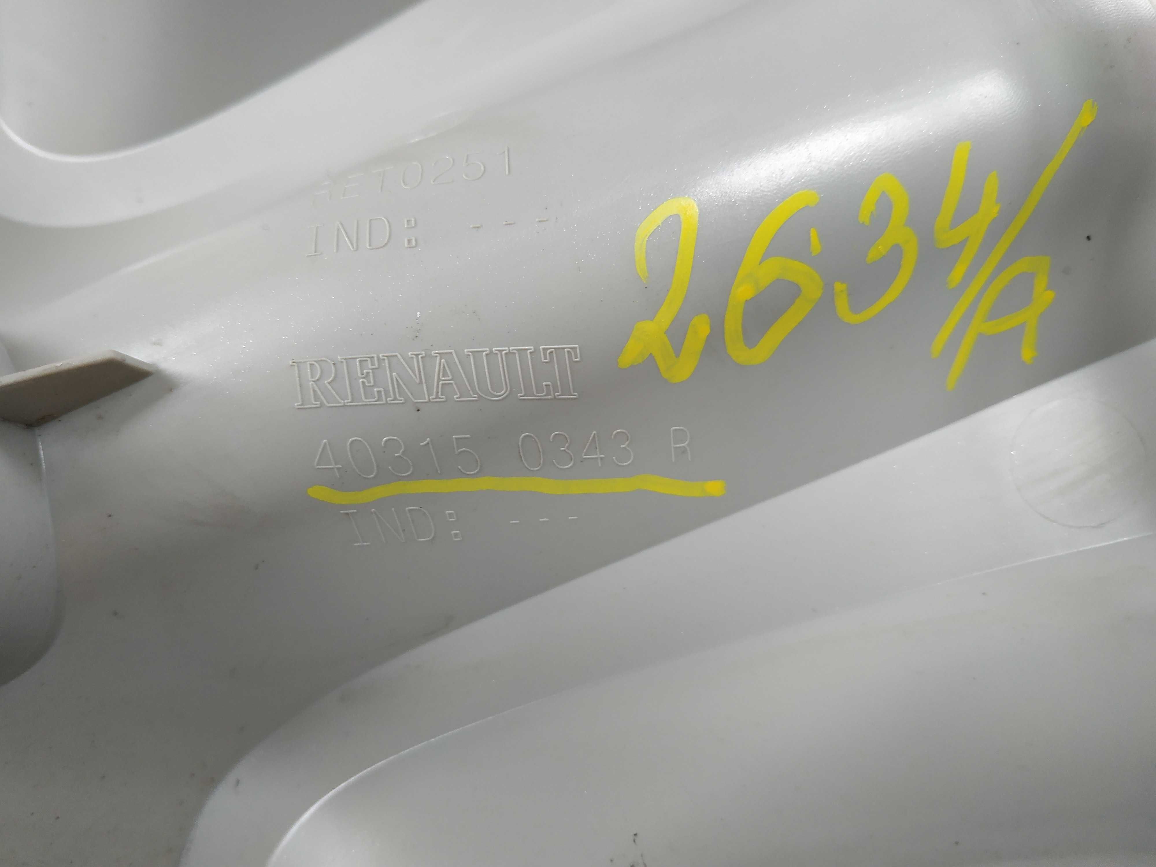 kołpak oryginalny renault megane III  felga strukturalna 16''