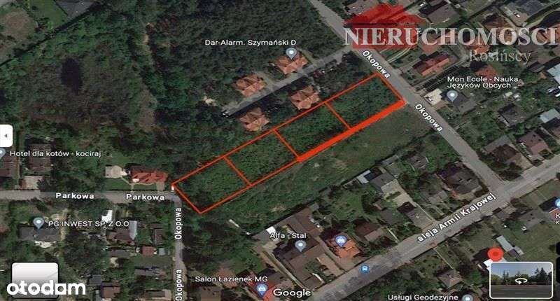 4 X Działki Budowlane W Kobyłce Ul. Parkowa