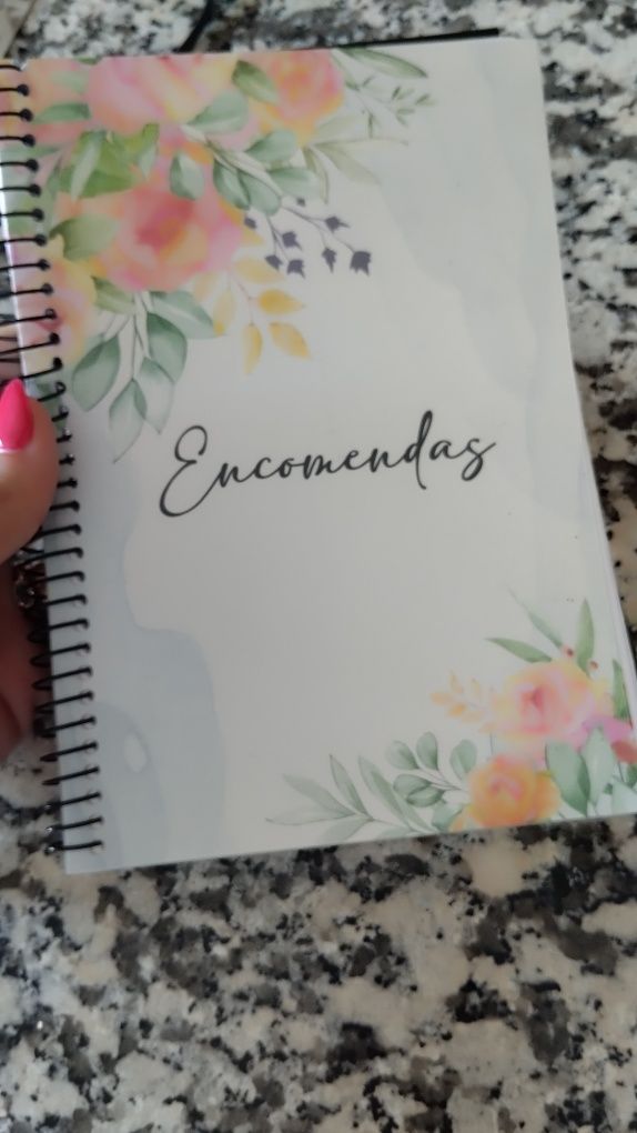 Caderno de encomendas