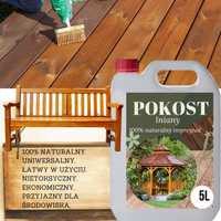 Pokost lniany Impregnat do drewna 100% naturalny 5l