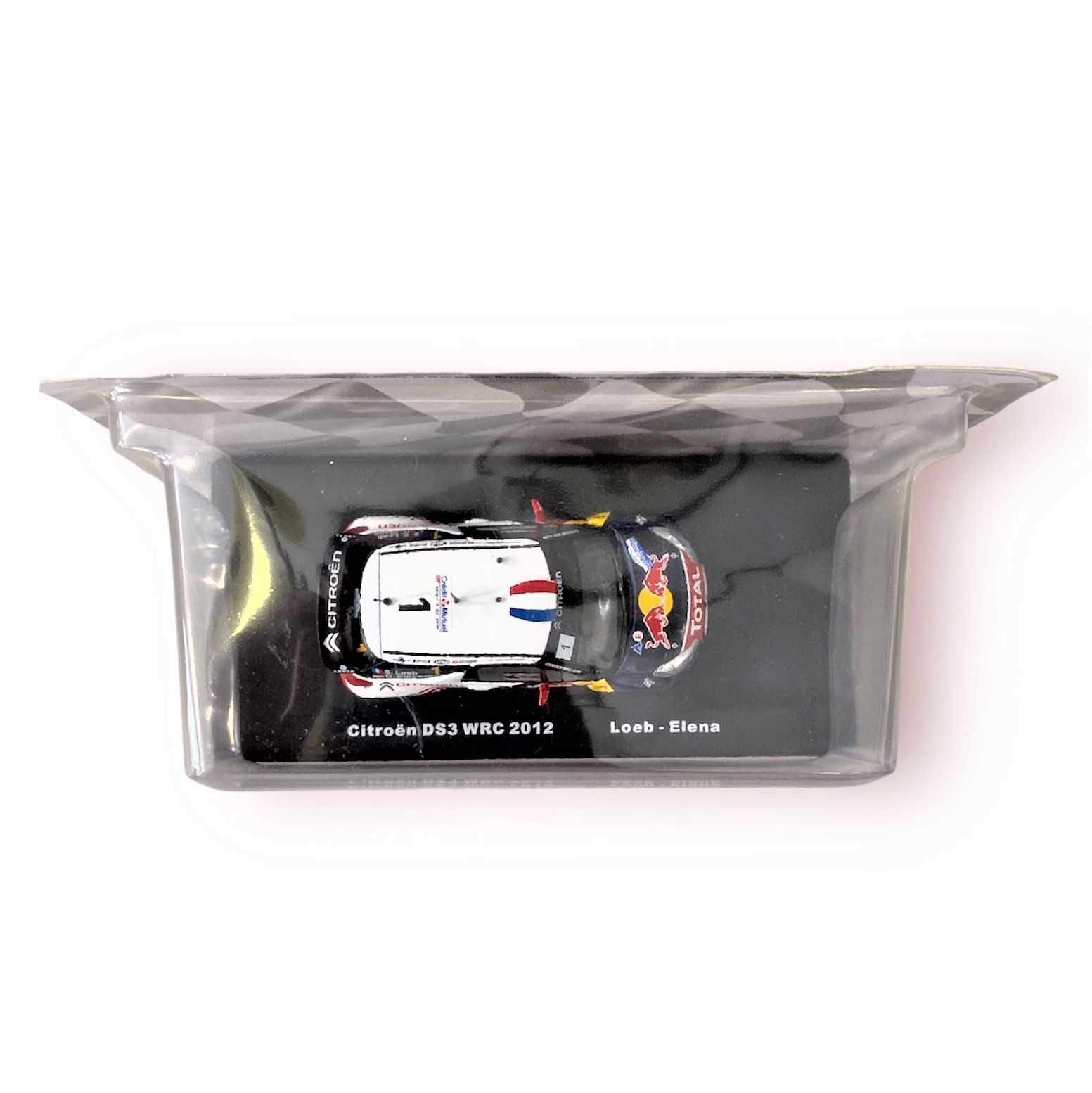 Miniatura 1:43 IXO - Citroen DS3 WRC 2012 - Loeb