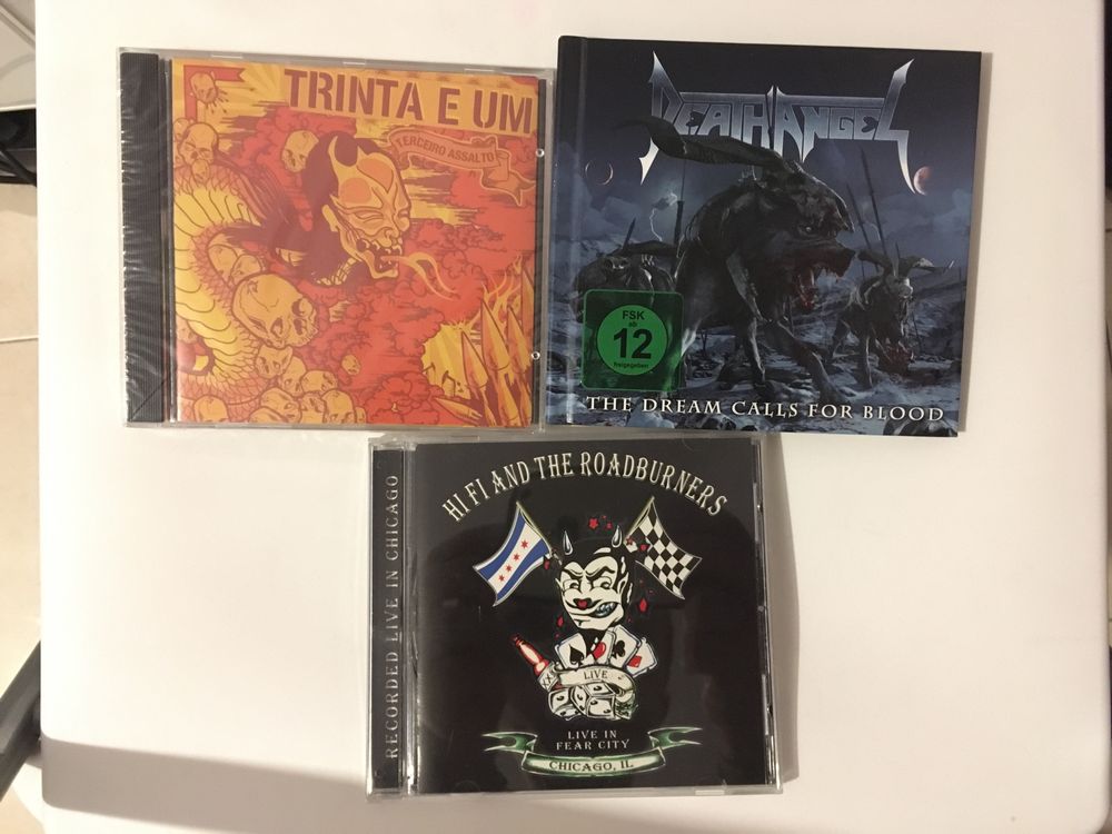 Cd Trinta e Um, Death Angel, Hi Fi anda the Roadburners