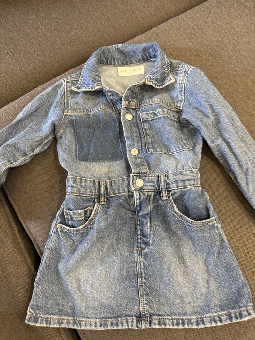 Продам джинсову сукню zara