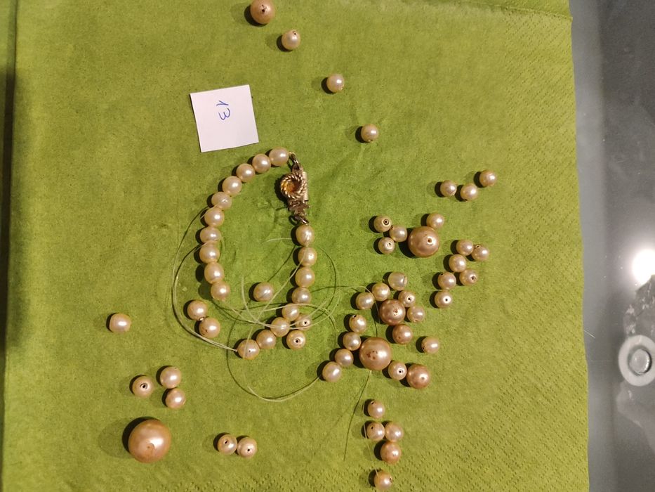 Colares pérolas vintage