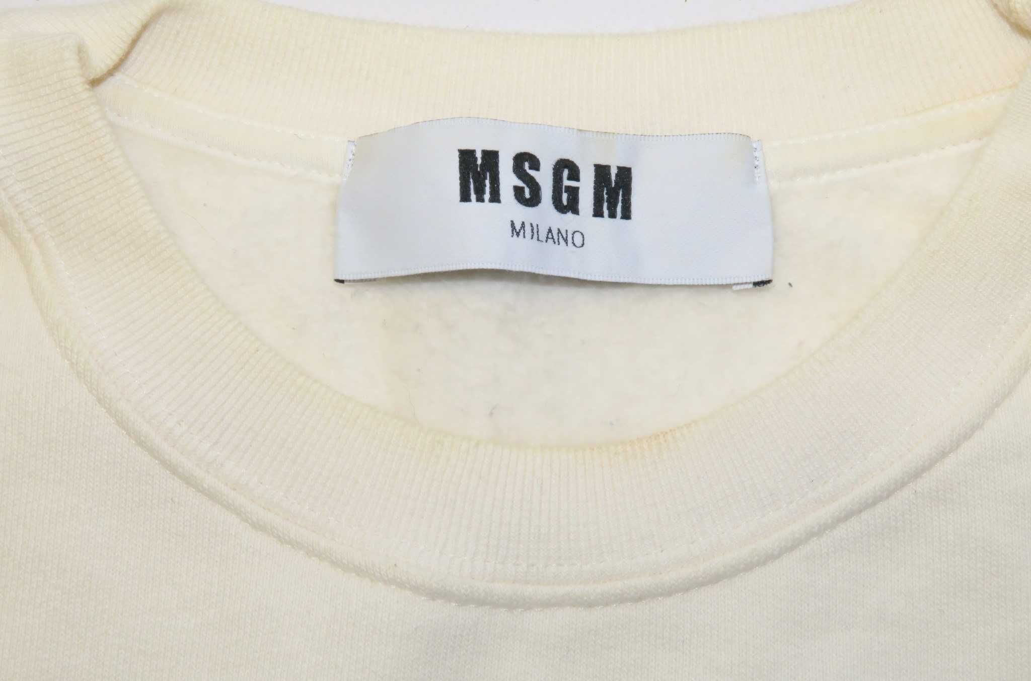 MSGM Milano bluza z odblaskowym logo damska S