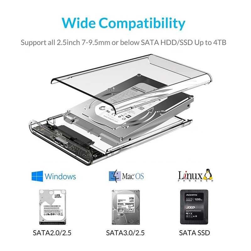 USB 3.0 внешний карман 2.5 для HDD SSD SATA