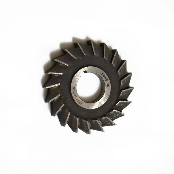 Frez tarczowy trzystronny 100x12x32 mm. HSS. DIN 885-B.