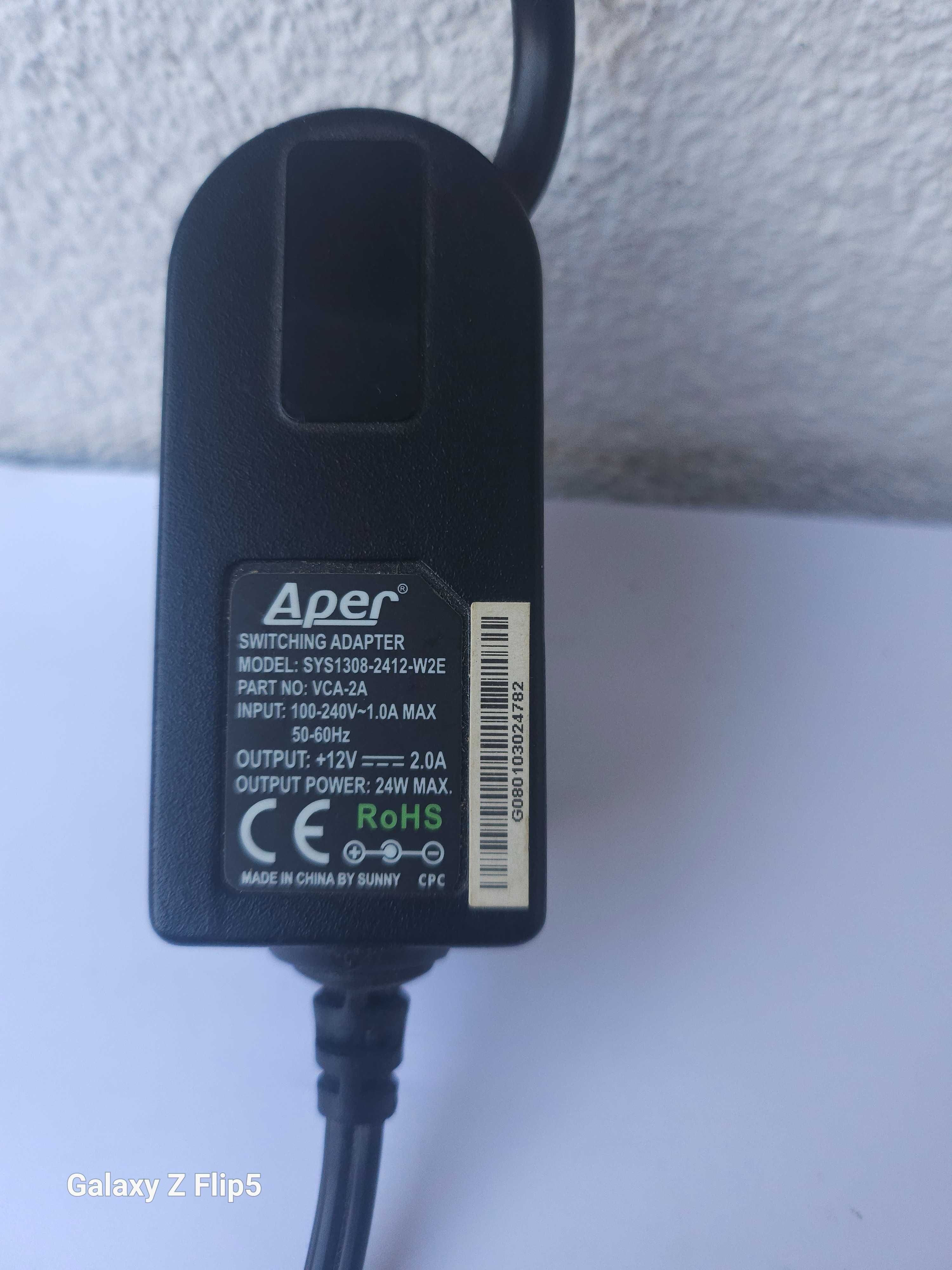 Zasilacz Aper +12V- 2.0A