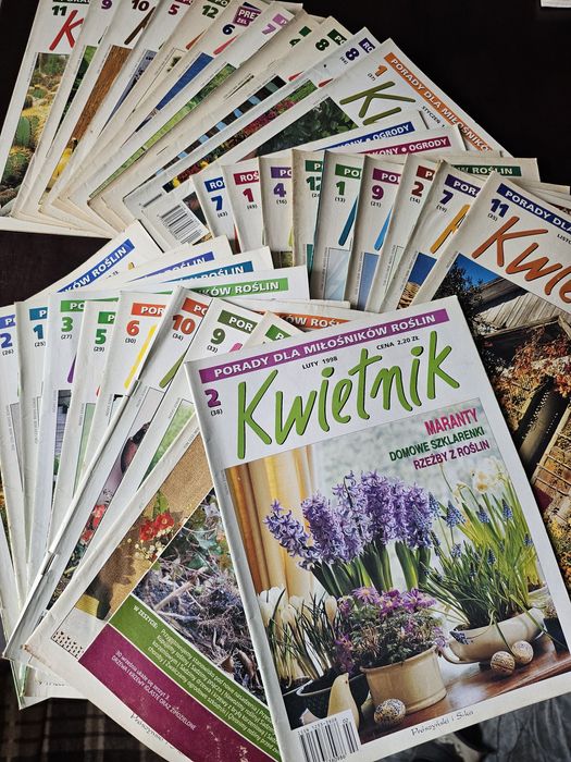 Czasopisma Kwietnik całość za 10 zł