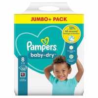 Pampers baby dry rozmiar 8