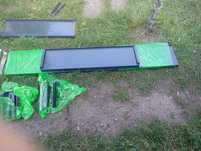 Parapety aluminiowe antracytowe