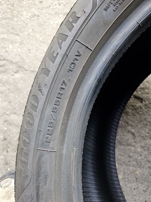 Opony Zimowe 2szt R17 225/55-9mm-montaż-Goodyar-22rok