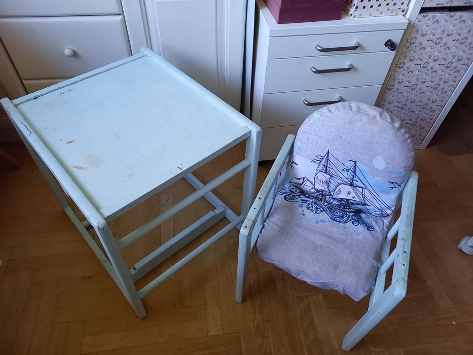 Oddam krzesełko i stolik