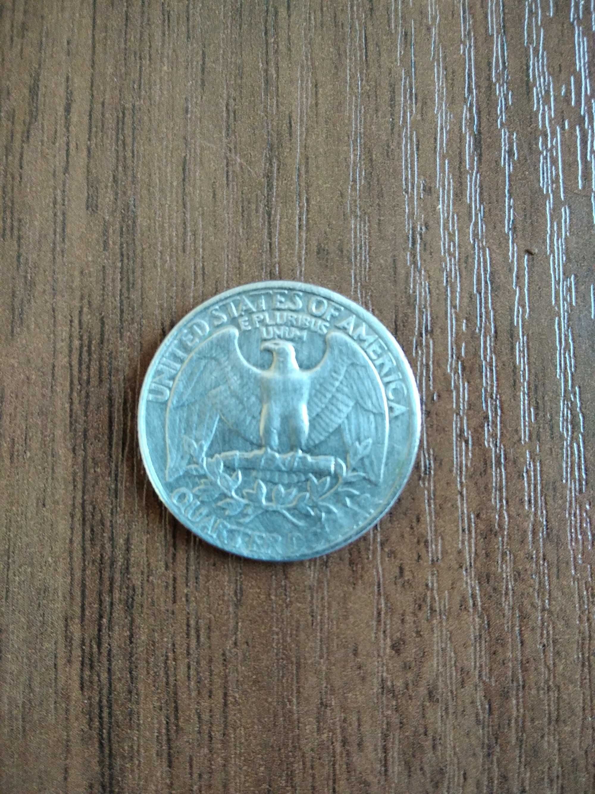 1/4 доллара 1985 P