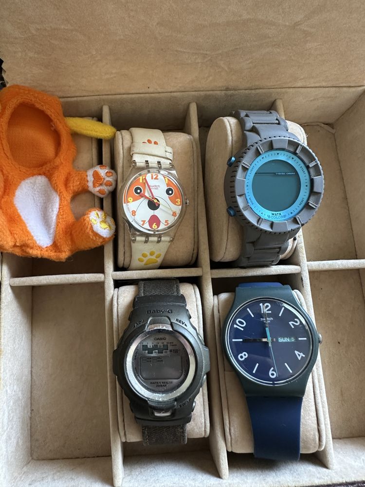 Relogios Swatch/Casio