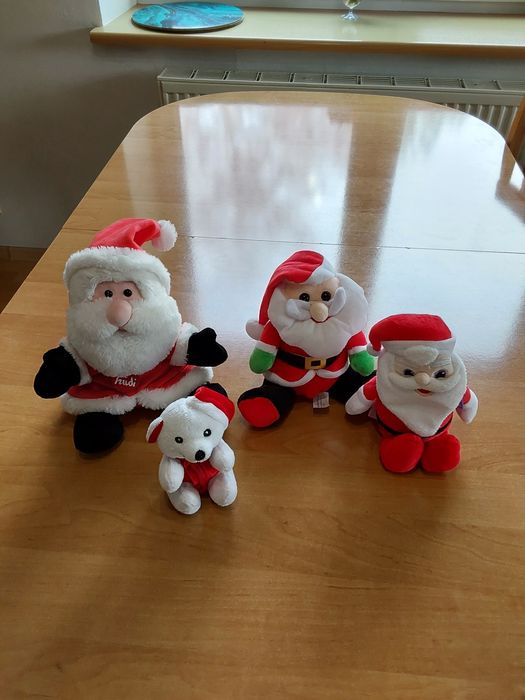 Mikołajki Świąteczne+ miś świąteczny w idealnym stanie