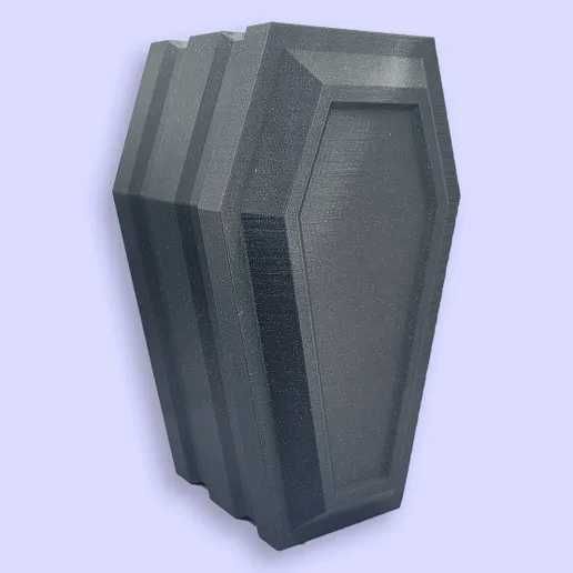Deck Holder Caixão 3D - Proteja seus Cartas TCG e Dados com Estilo