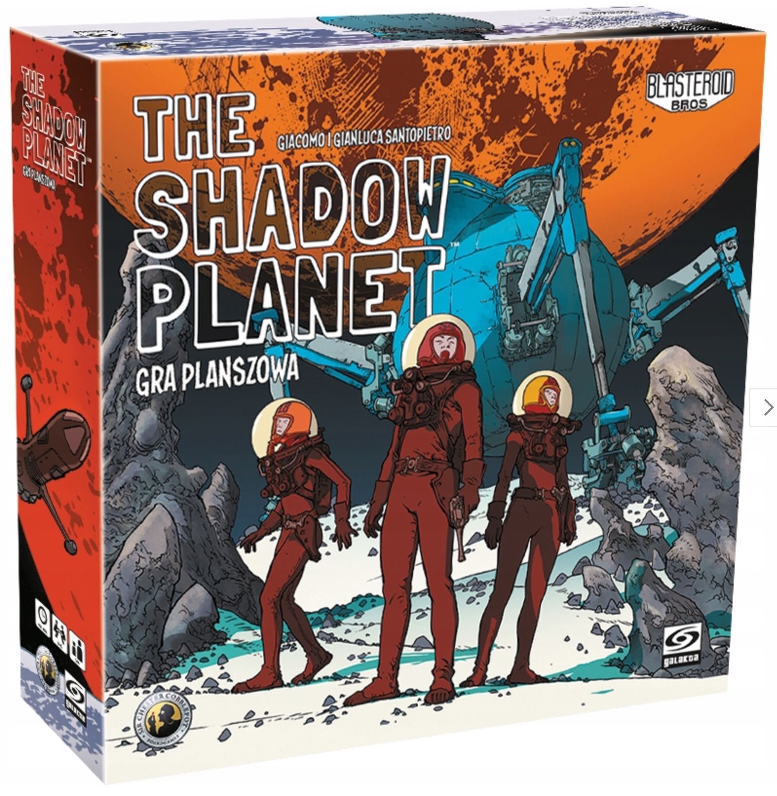 The Shadow Planet gra planszowa - NOWA Folia