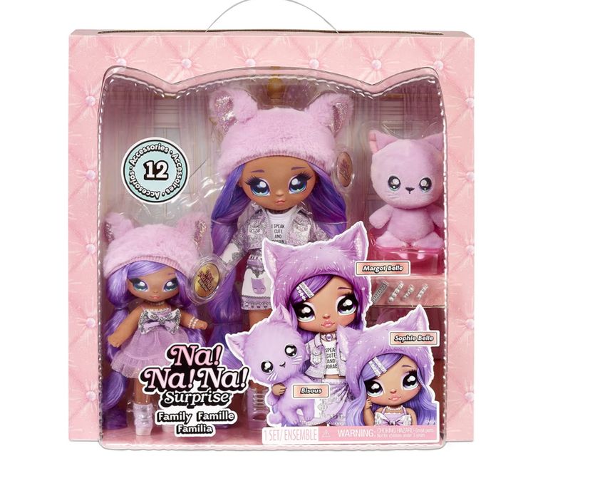 Ігровий набір Сім'я Кітті Лаванди