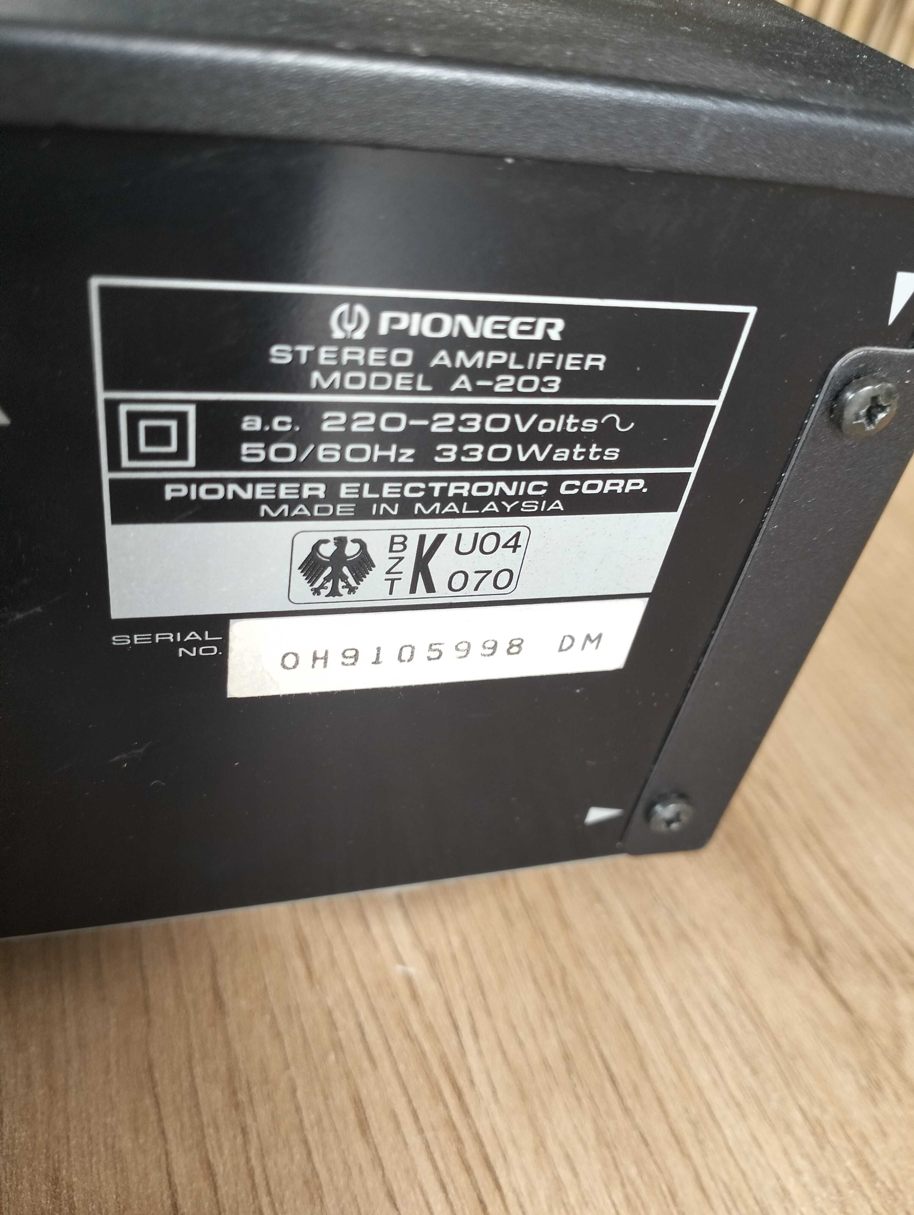 Pionier stereo amplifier wzmacniacz