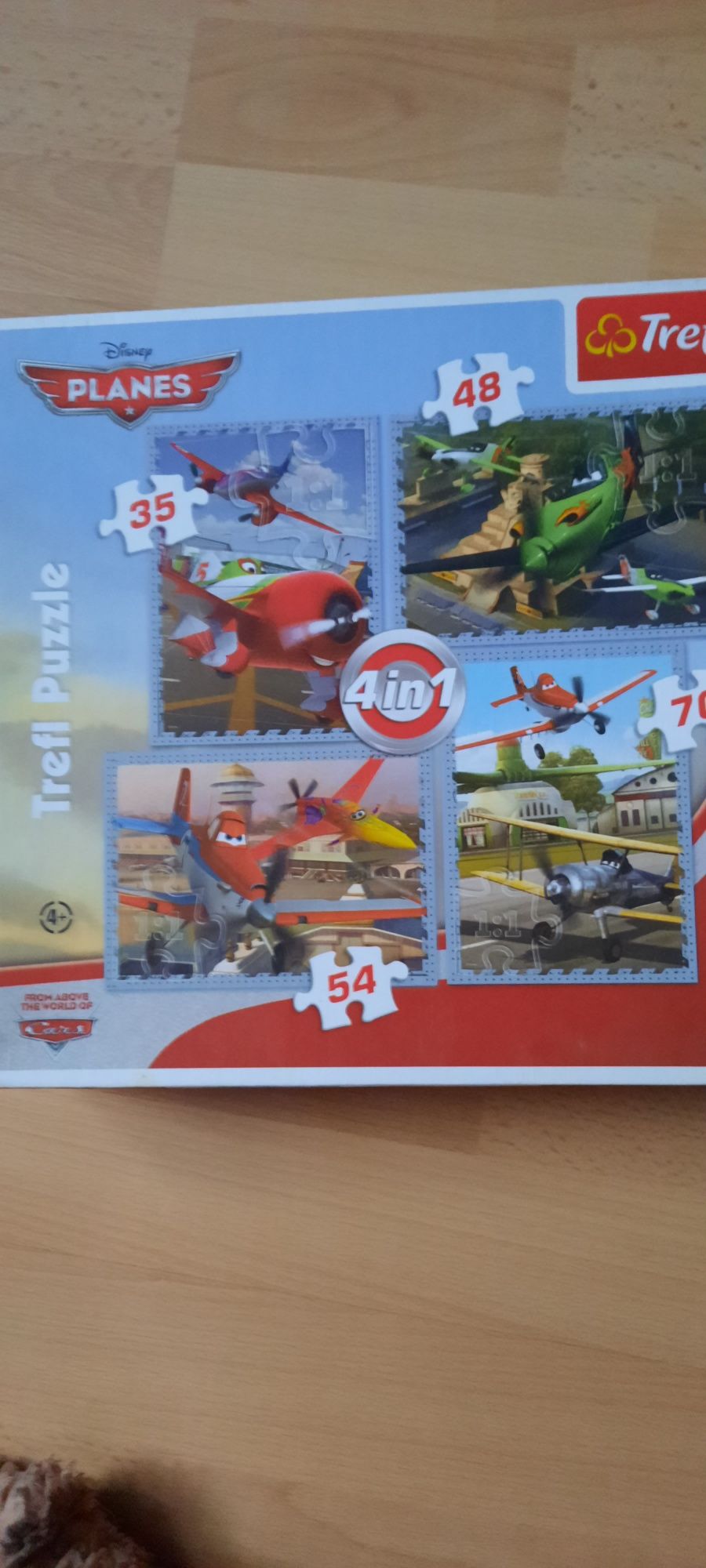 Puzzle trefl  planes