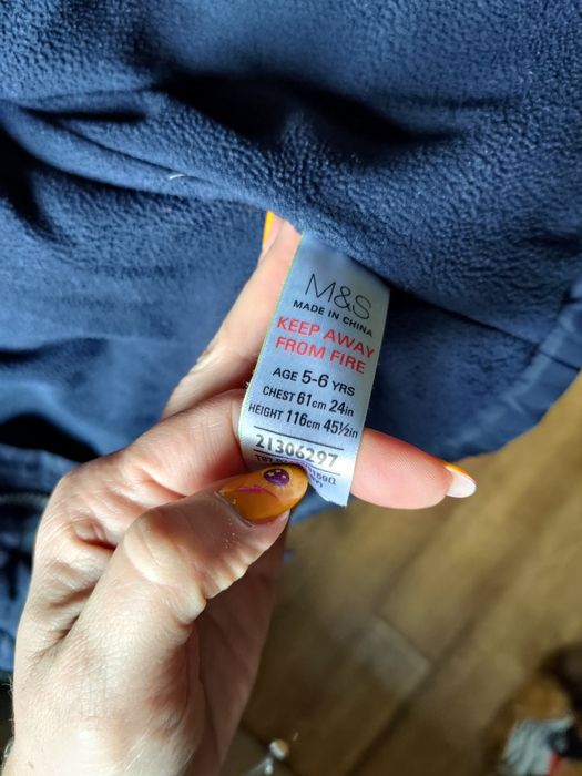 Kamizelka bezrękawnik ocieplany polarem