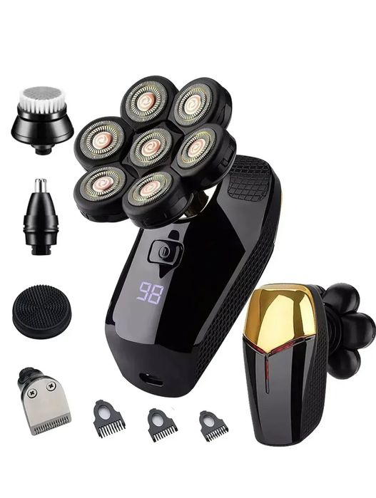 Електрична бритва для чоловіків 5 в 1 Electric Shaver для обличчя ∙