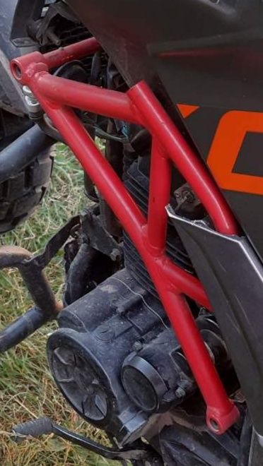 Захисні дуги на Теккен 250