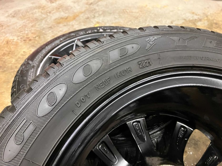 Felgi Alu 16 Oryginał BMW F20 F21 F22 F23 Czarne 5x120 Opony zimowe