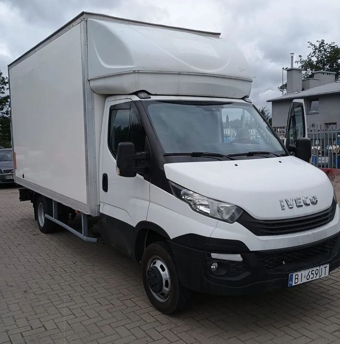 Iveco Daily 35C15  bliźniak winda 8-palet kontener