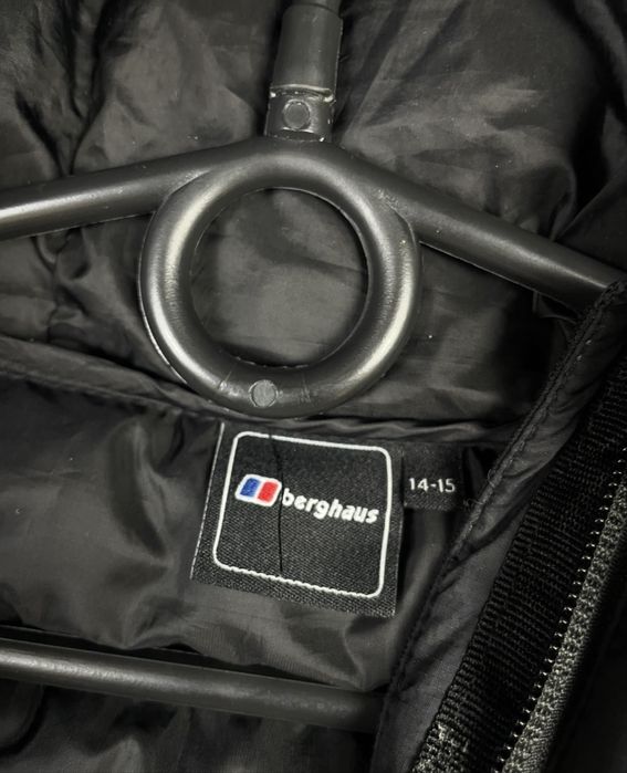 Пуховик berghaus размер хс-с