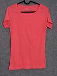 Różowy t shirt damski M