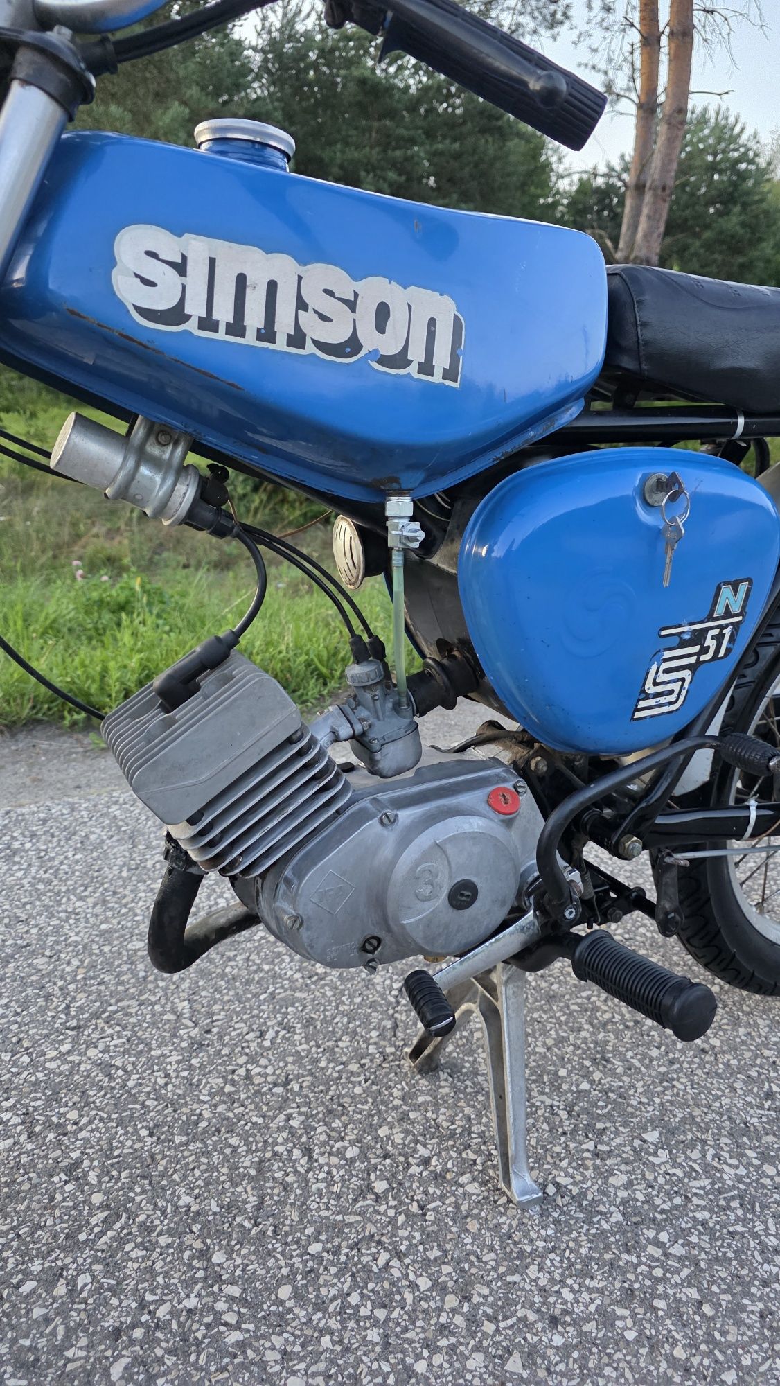 Simson s51 N 84r orginal DDR Ifa Simson dostawa transport mz motorower