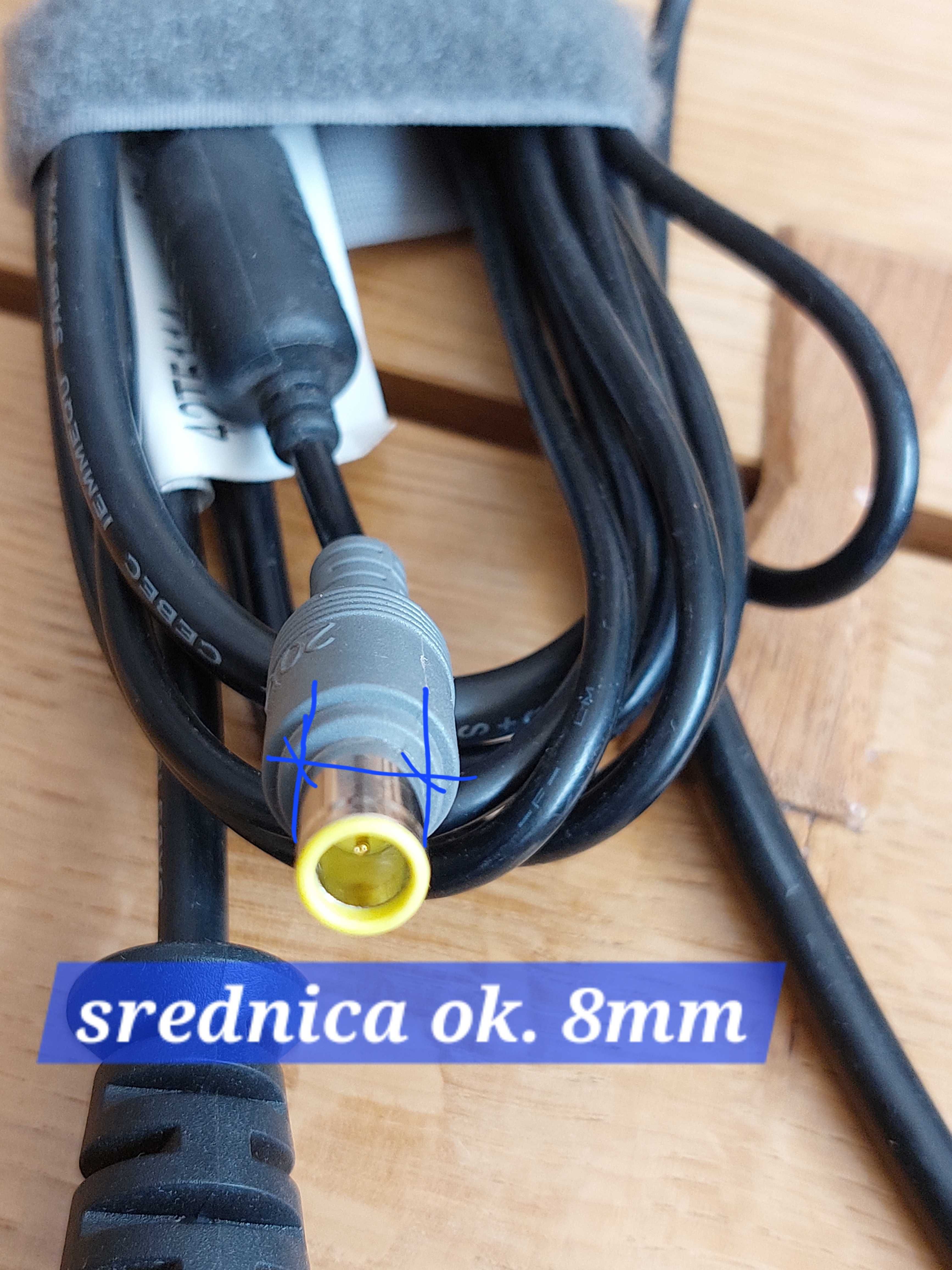 Zasilacz Lenovo: 90W, 20V z okrągła końcówką