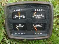 Stare zegary od wojskowego radzieckiego pojazdu Ził. Kraz Gaz Uaz