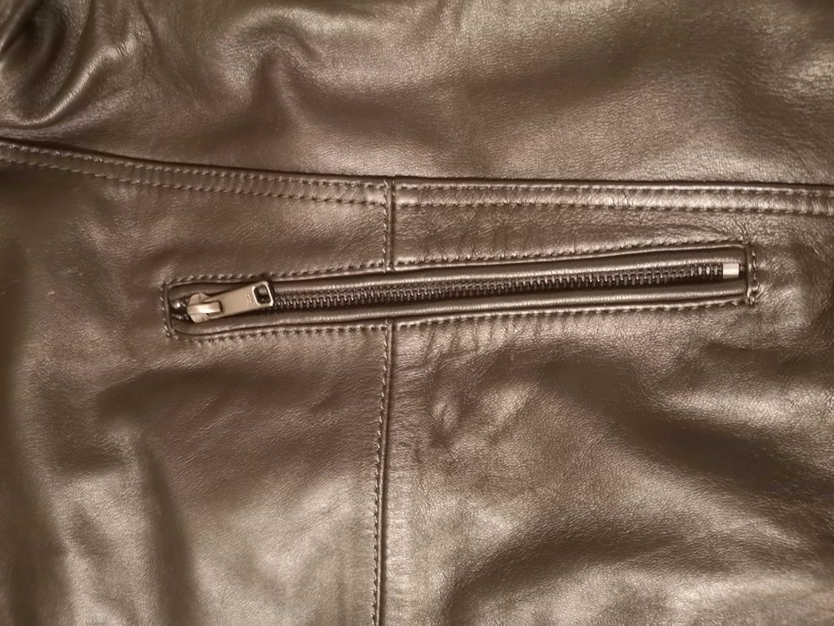 Kurtka ZARA Man, skóra, rozmiar XL, nowa.