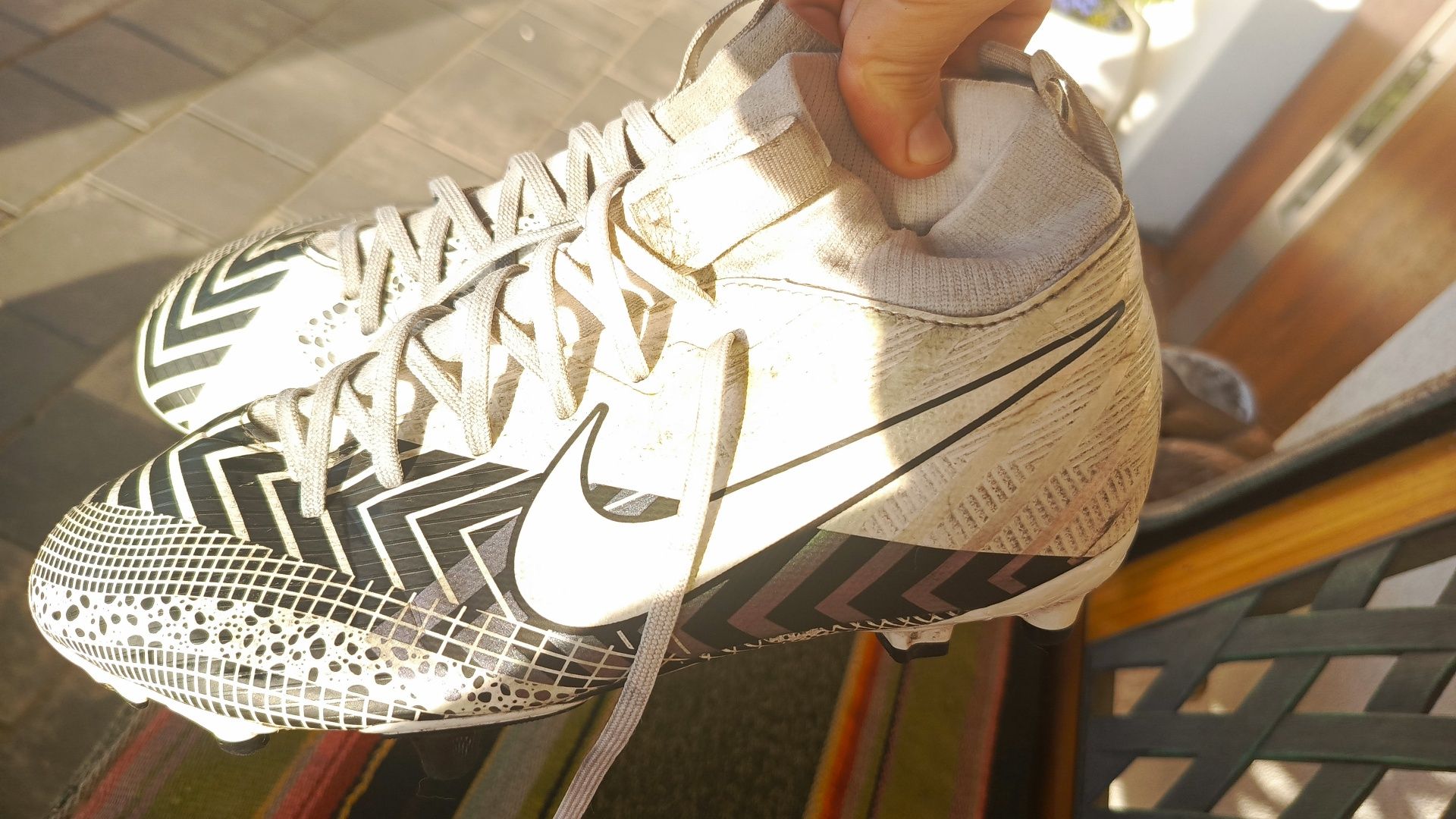 Nike Mercurial świetne błyszczące korki buty piłkarskie 36.5