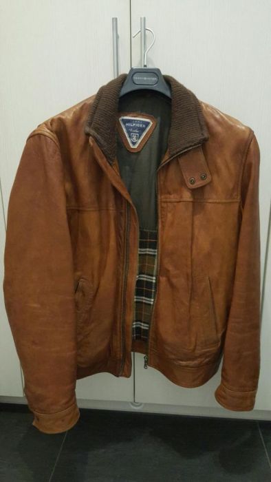 Kurtka skórzana firmy Tommy Hilfiger