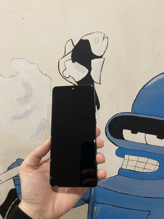 Дисплейний модуль Samsung S20 Plus Black з рамкою, Екран