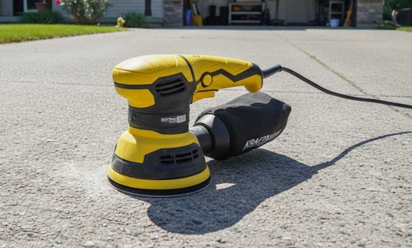 Profesjonalna Szlifierka Oscylacyjna Mimośrodowa KraftDele 1200W 125mm