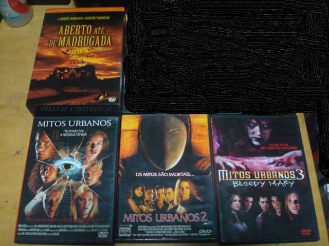 lote 22 dvds terror originais alguns raríssimos